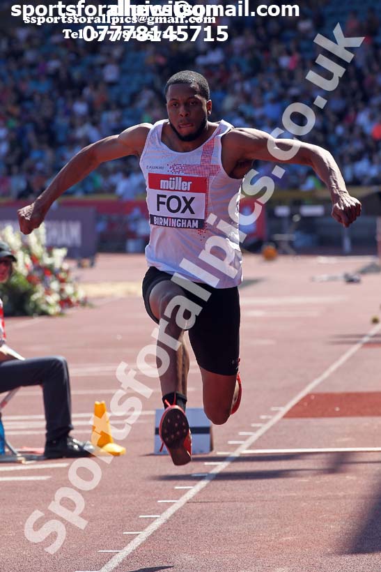 Mens triple jump, 2019 Muller British Championships, Alexander Stadium, Birmingham. Photo: David T. Hewitson/Sports for All Pics